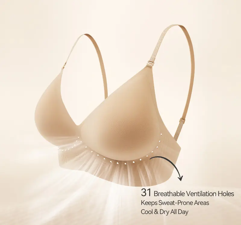 💞Deep V Low Back Backless Bra for A/B/C Cup - Seamless Invisible Bra