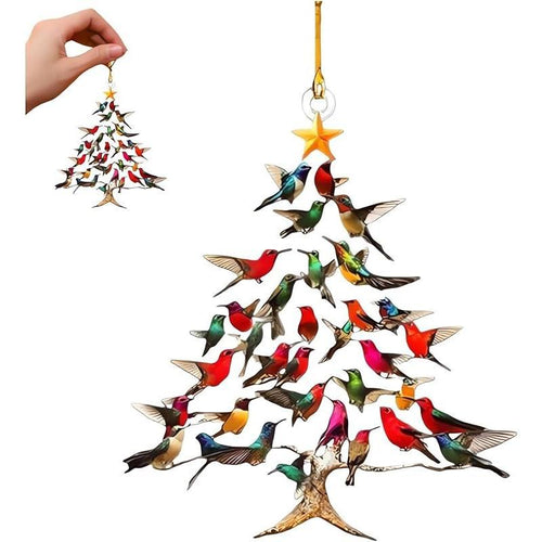 🎄✨DIYSTAR--Hummingbird Christmas Ornament ✨Bring Holiday Magic Home with the Hummingbird Ornament – A Symbol of Love, Hope & Joy 💖（副本）