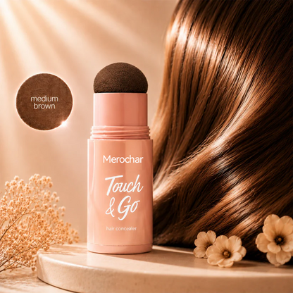Touch & Go Hair Concealer - Instantly Cover Gray Roots & Create Fuller-Looking Hair