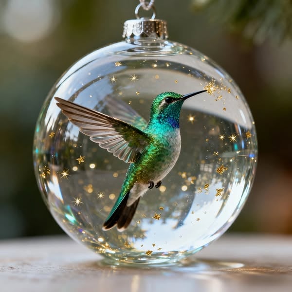 🔥Last Day 50% OFF💝2026 Wildlife Wonders Collection Crystal Glass Ornament（副本）