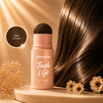 Touch & Go Hair Concealer - Instantly Cover Gray Roots & Create Fuller-Looking Hair