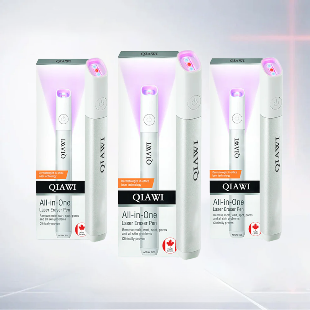 ✨QIAWI™ All-in-One CO₂ Laser Eraser Pen | Removes Moles, Warts, Skin Flaws & Pigmentation（副本）