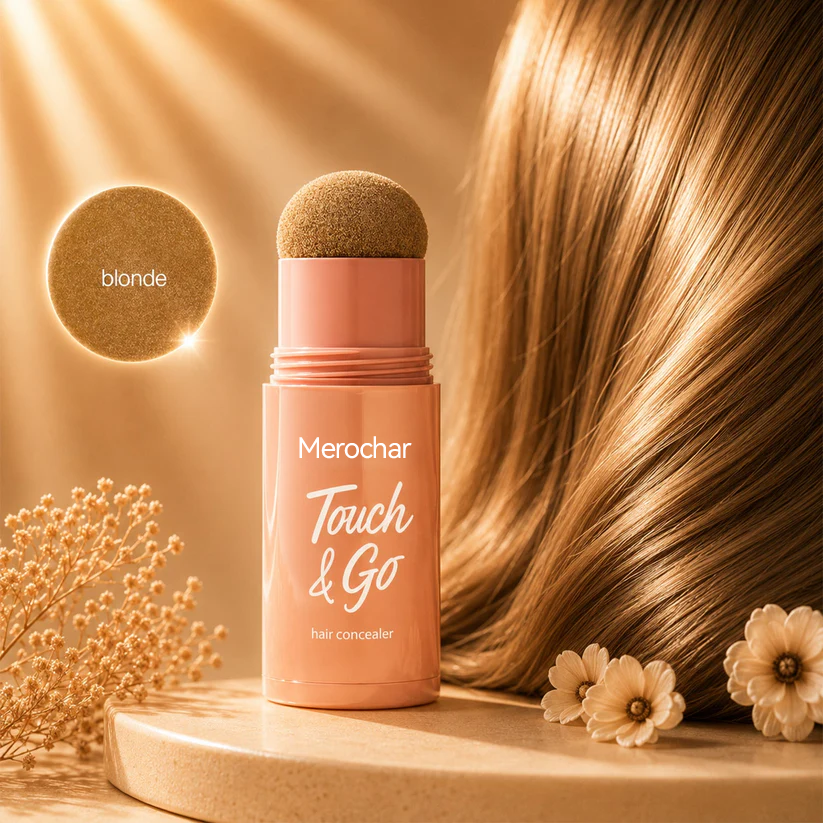 Touch & Go Hair Concealer - Instantly Cover Gray Roots & Create Fuller-Looking Hair