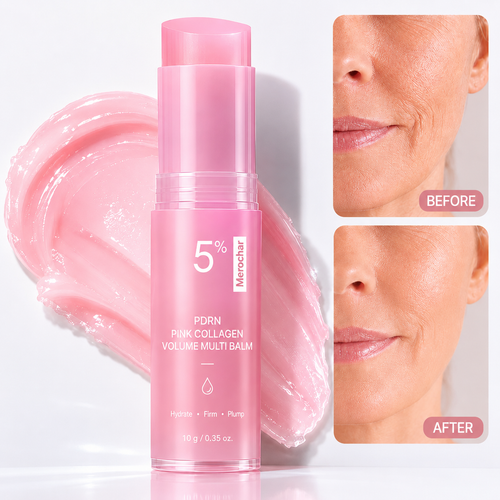 [BUY 1 GET 1 FREE] 🔥LAST DAY 60% OFF Merochar Korean Pink CollagenVolume Multi Balm