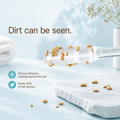 Sticky Ear Cleaning Sticks | Instantly Lifts Wax Out Without Pushing
