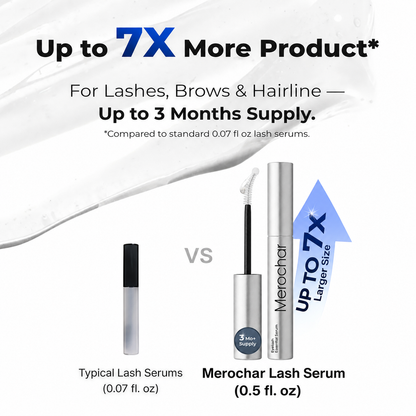 Merochar™ Korean Eyelash Growth Serum — Fuller, Thicker-Looking Lashes in 2 Weeks
