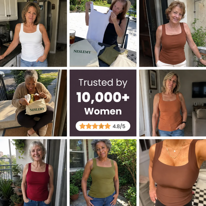 Built-In Bra Tank | Support in the front. Nothing wraps around your back