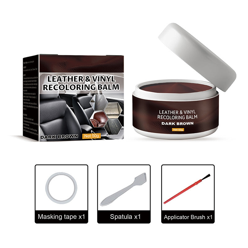 Leather Repair Paste – Restore Scratches, Scuffs & Worn Leather Surfaces